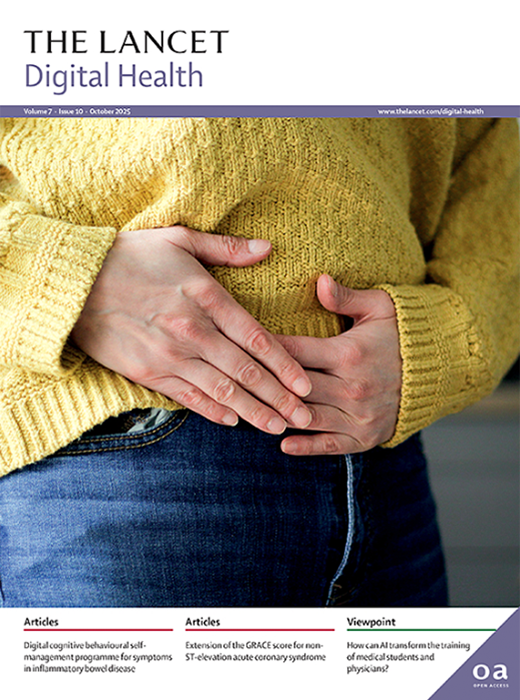 cover magazine the lancet – App-based therapy for female patients with urinary incontinence in Germany (DINKS): a single-blind, randomised, controlled trial